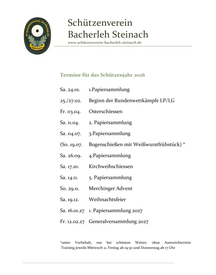 Terminliste